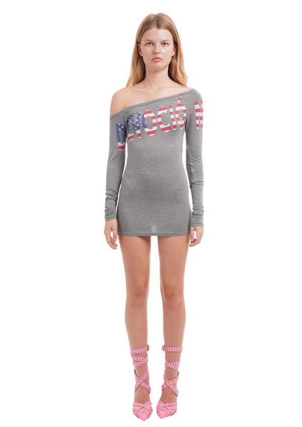 Niihai DEVOCIÓN DRESS IN GREY USA