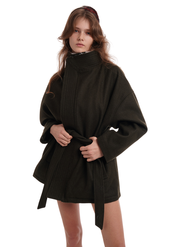 Niihai ROSIE COAT IN KHAKI