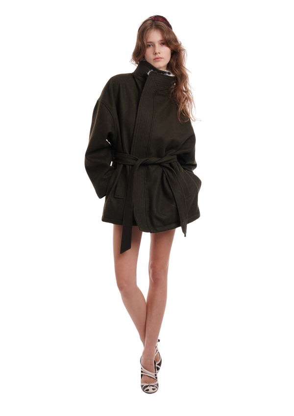 Niihai ROSIE COAT IN KHAKI