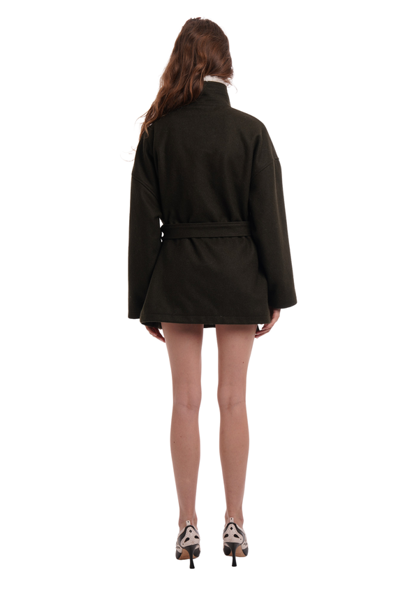 Niihai ROSIE COAT IN KHAKI