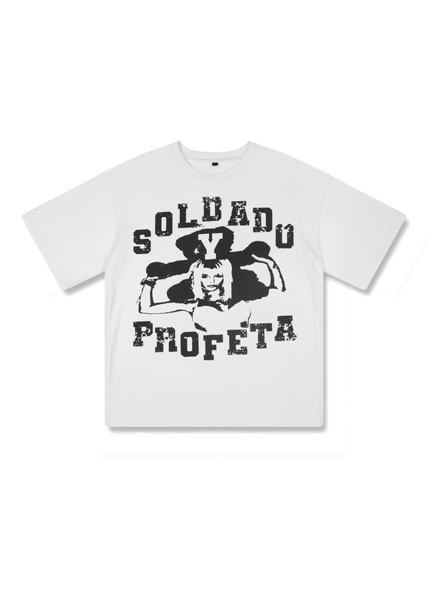Niihai SOLDADO OVERSIZED T-SHIRT IN WHITE