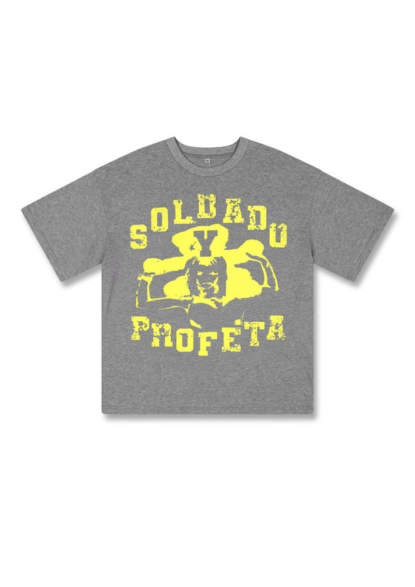 Niihai SOLDADO OVERSIZED TSHIRT IN GREY MARL