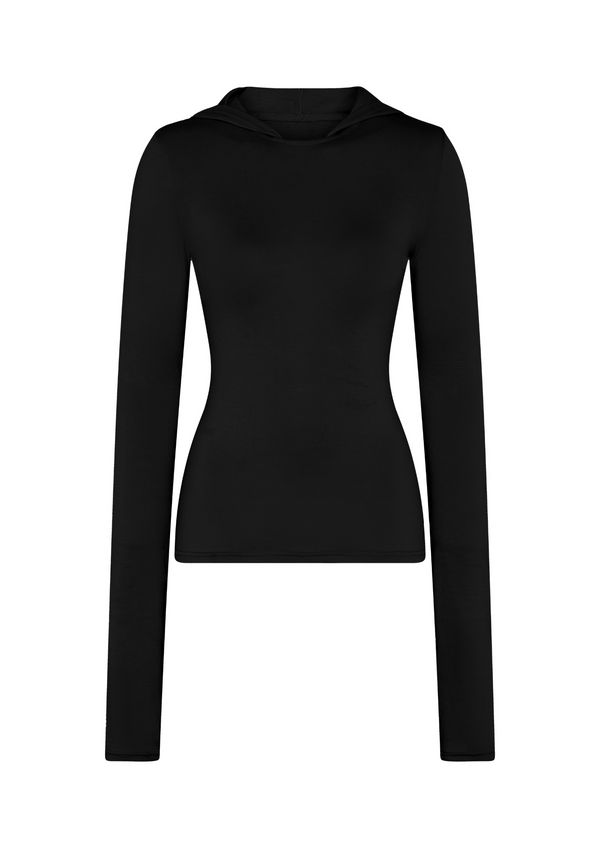 Niihai THE BELLA TOP IN BLACK