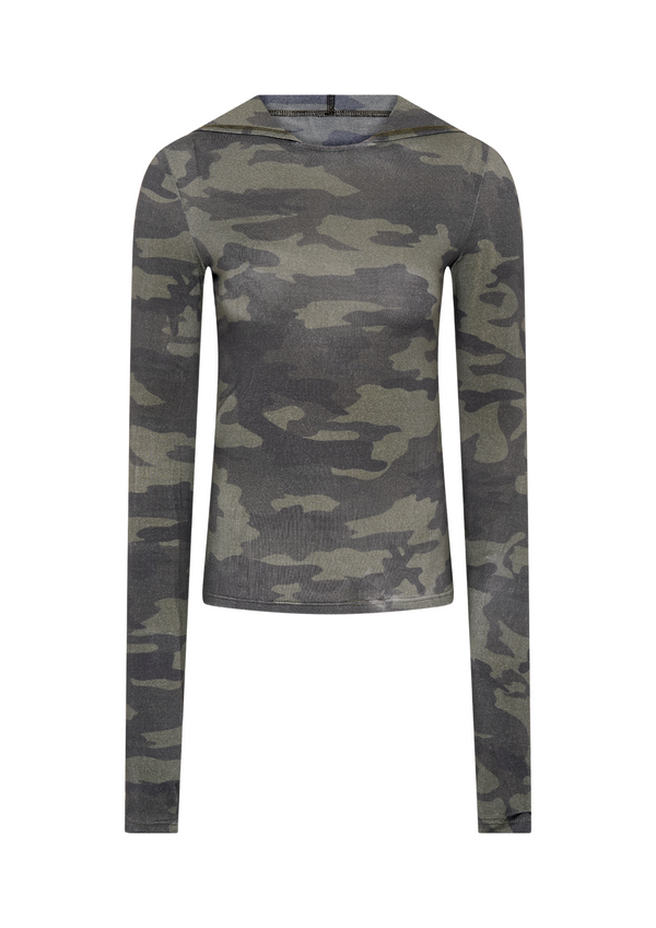 Niihai THE BELLA TOP IN CAMO