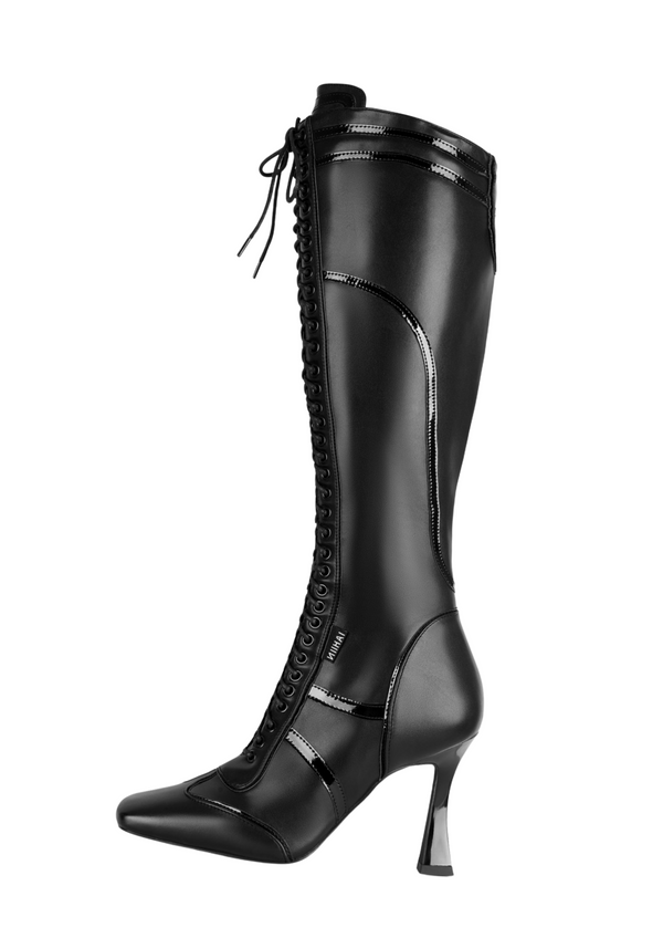 niihai THE BOXER BOOTS IN BLACK OUT