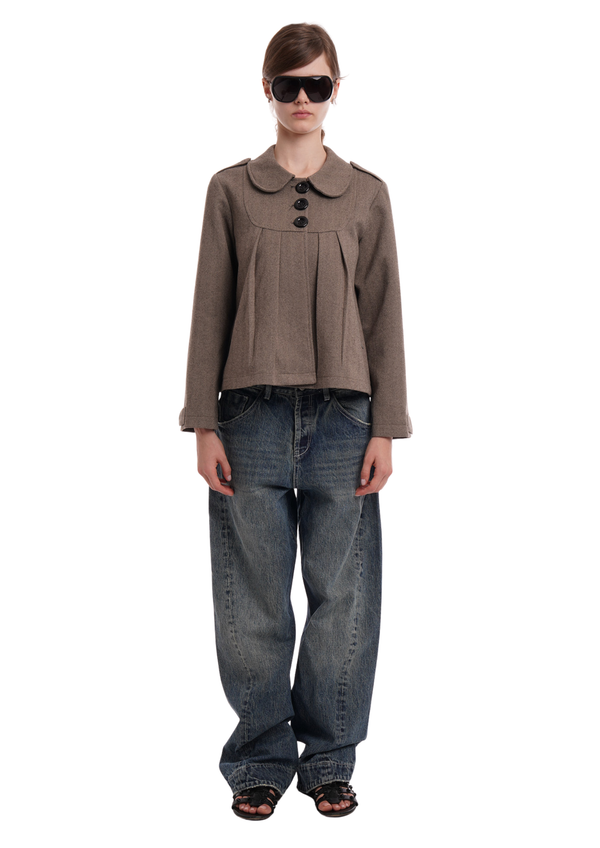 Niihai TILLY JACKET IN BROWN
