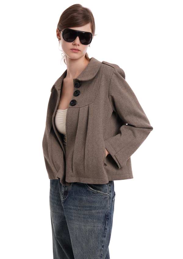 Niihai TILLY JACKET IN BROWN