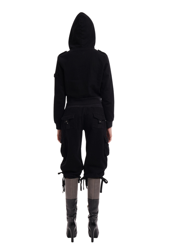 Niihai UTILITY TRACK CAPRIS IN TACTILE GREY