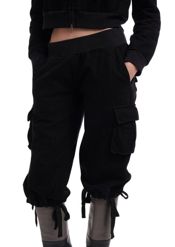 niihai UTILITY TRACK CAPRIS IN TACTILE GREY