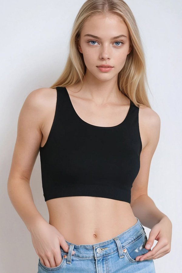 nikibiki Basic Crop Top