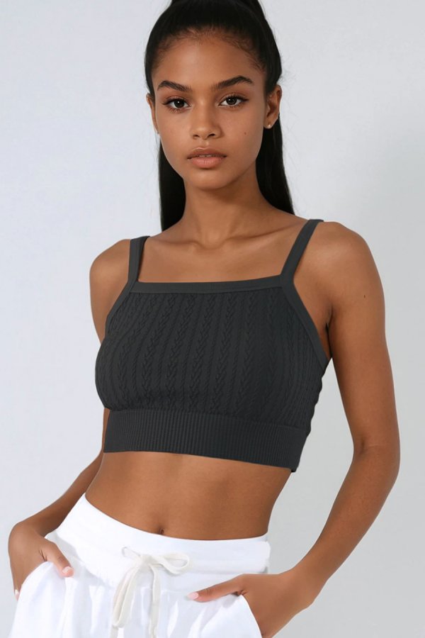 nikibiki Cable Knit Bralette