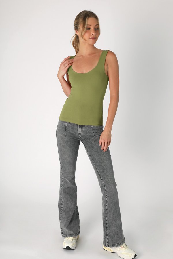 Nikibiki Clean Line Sweet Heart Tank