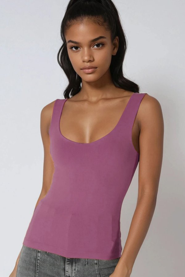 nikibiki Clean Line Sweet Heart Tank