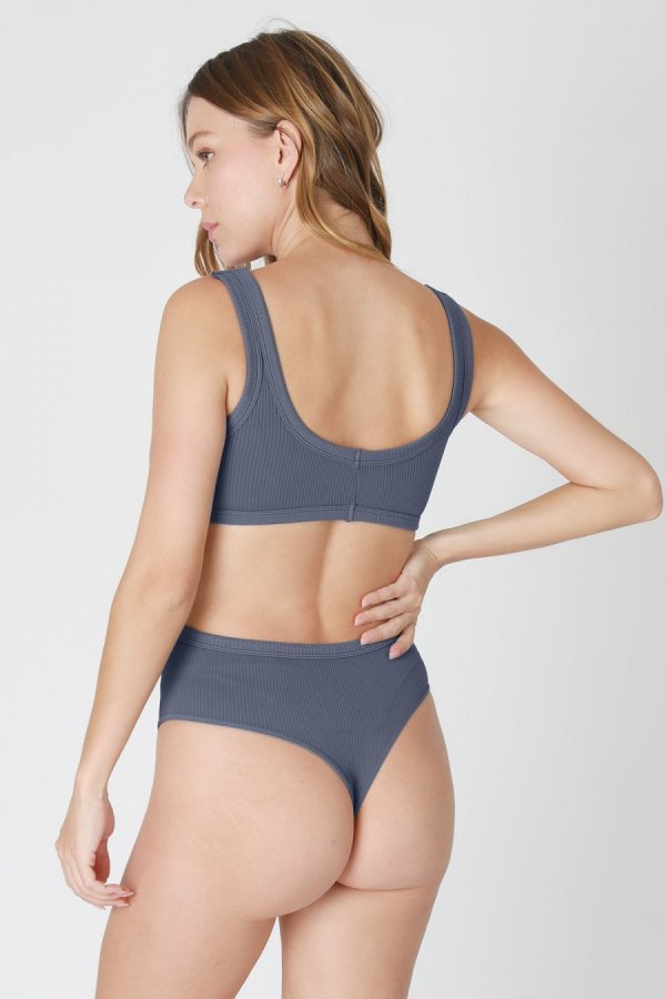 Nikibiki Deep V Neck Cutout Bodysuit