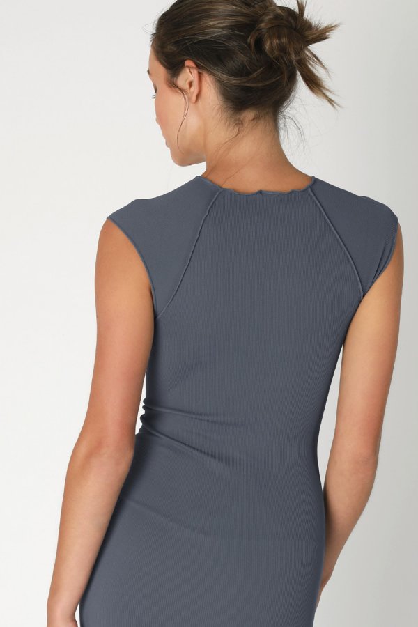 Nikibiki Exposed Seam Midi Dress