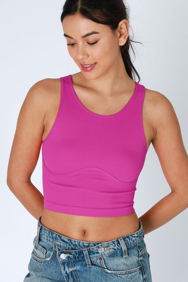 nikibiki High Neck Corset Top