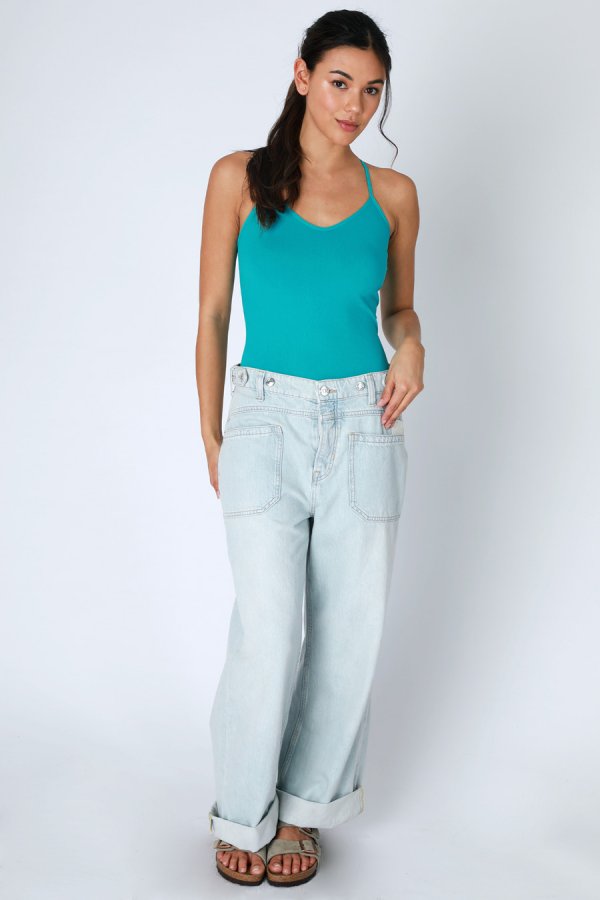 Nikibiki Jersey Open T-Back Cami