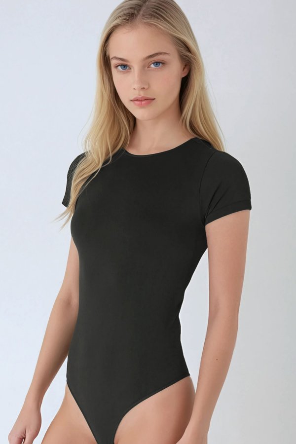 nikibiki Jersey Short Sleeve Bodysuit