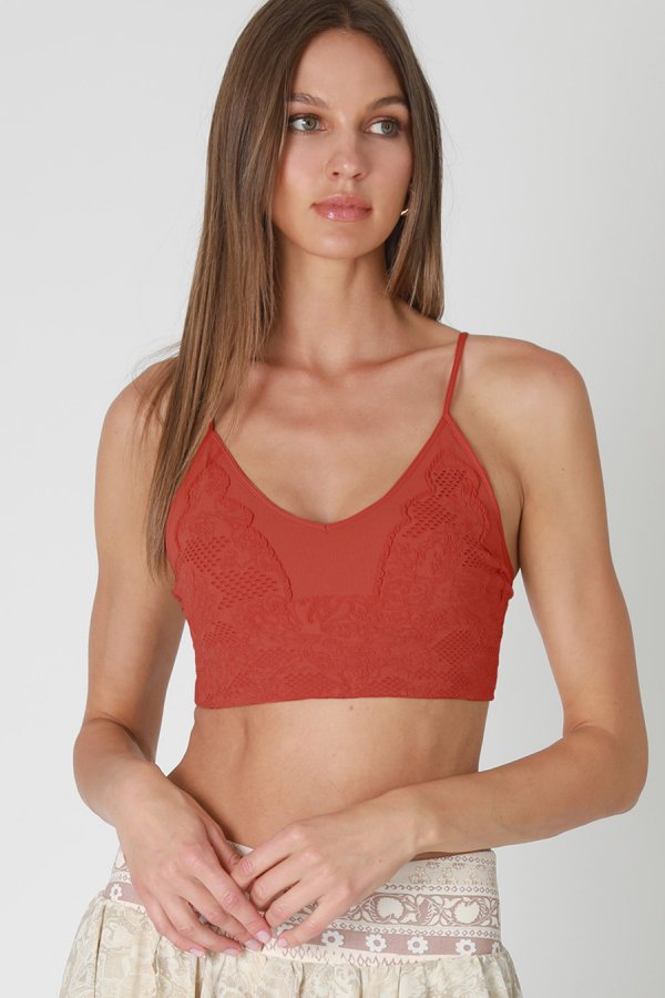 nikibiki Lace Embroidered Bralette