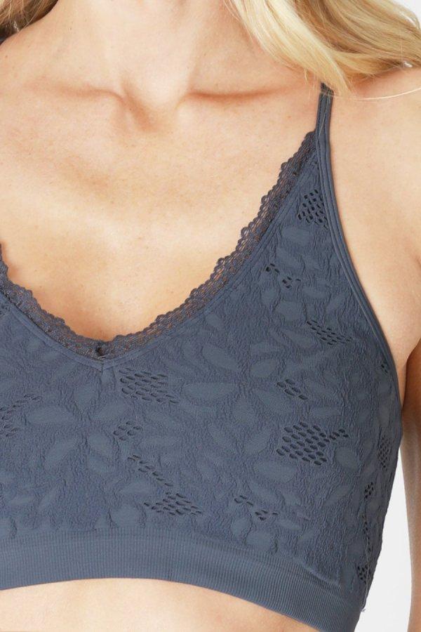 Nikibiki Lace V Neck Bralette