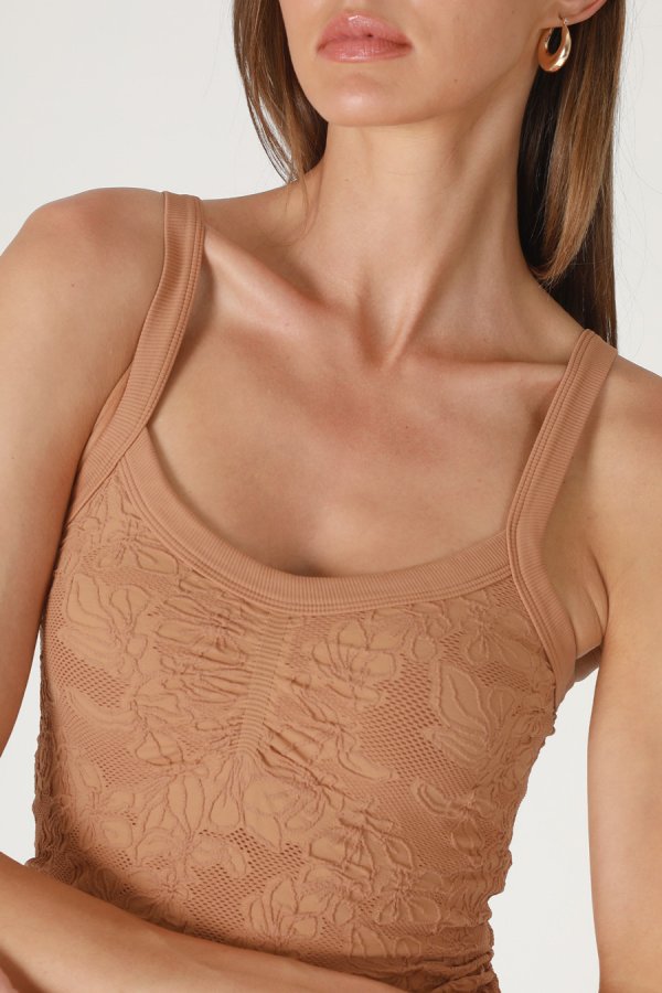 Nikibiki Lace V Neck Top