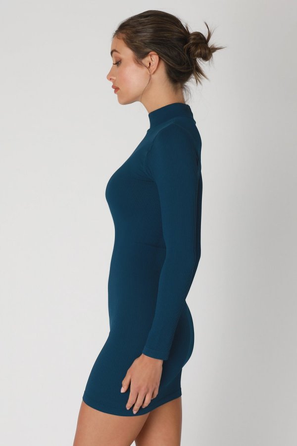 Nikibiki Mock Neck LS Dress