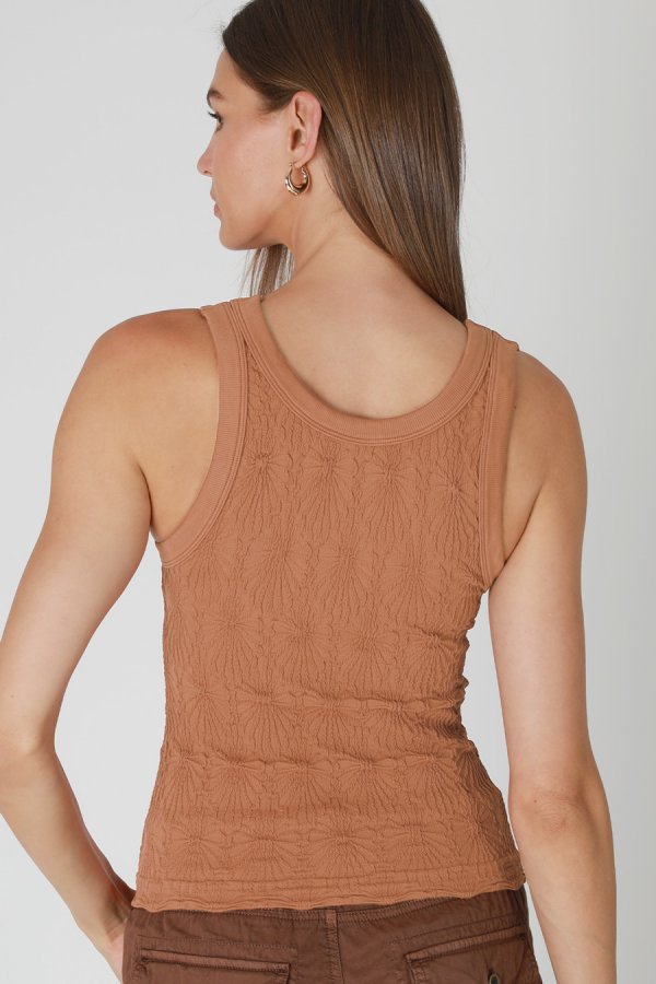 Nikibiki Reversible Lace Textured Tank Top