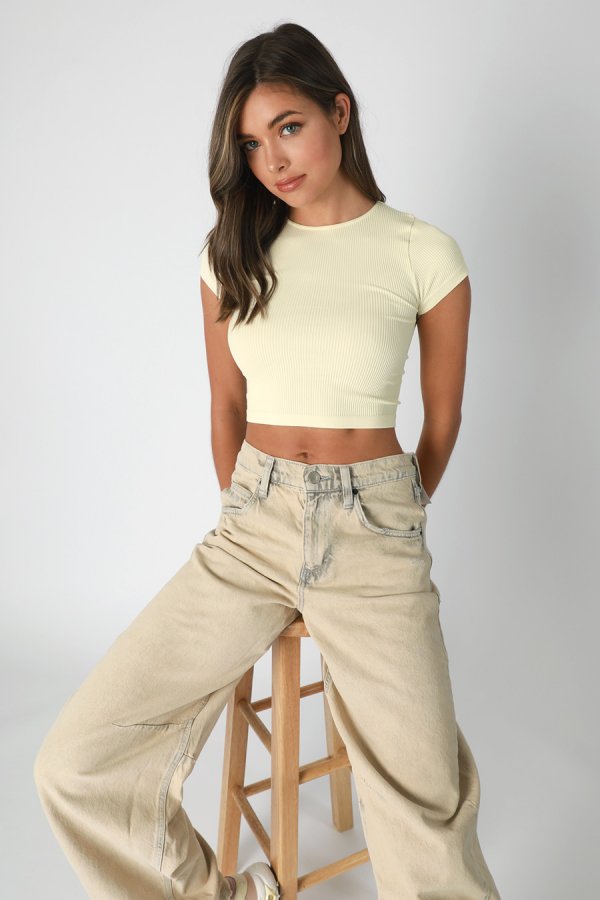 Nikibiki Ribbed Baby Tee