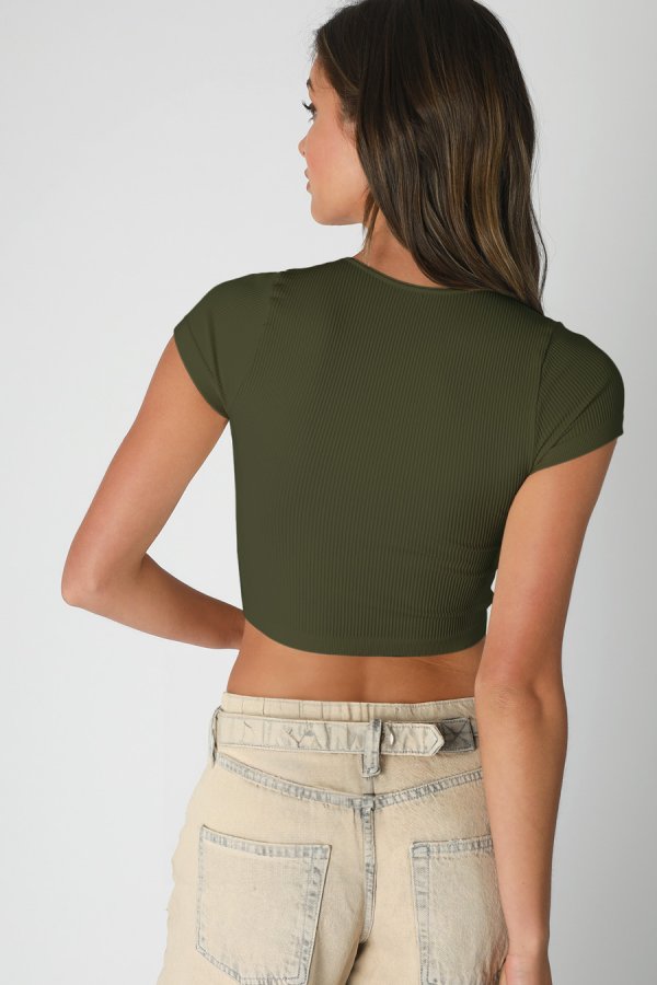 Nikibiki Ribbed Baby Tee