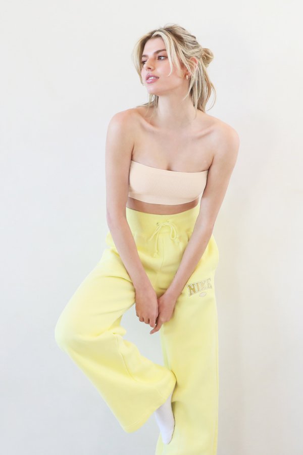 Nikibiki Ribbed Bandeau Top