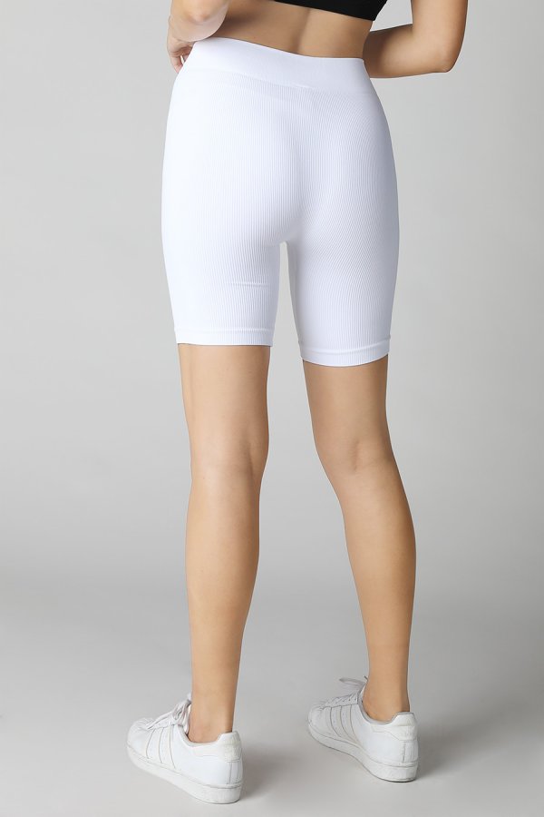 Nikibiki Ribbed Biker Shorts