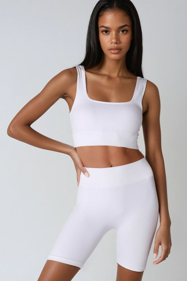 nikibiki Ribbed Highwaist Shorts