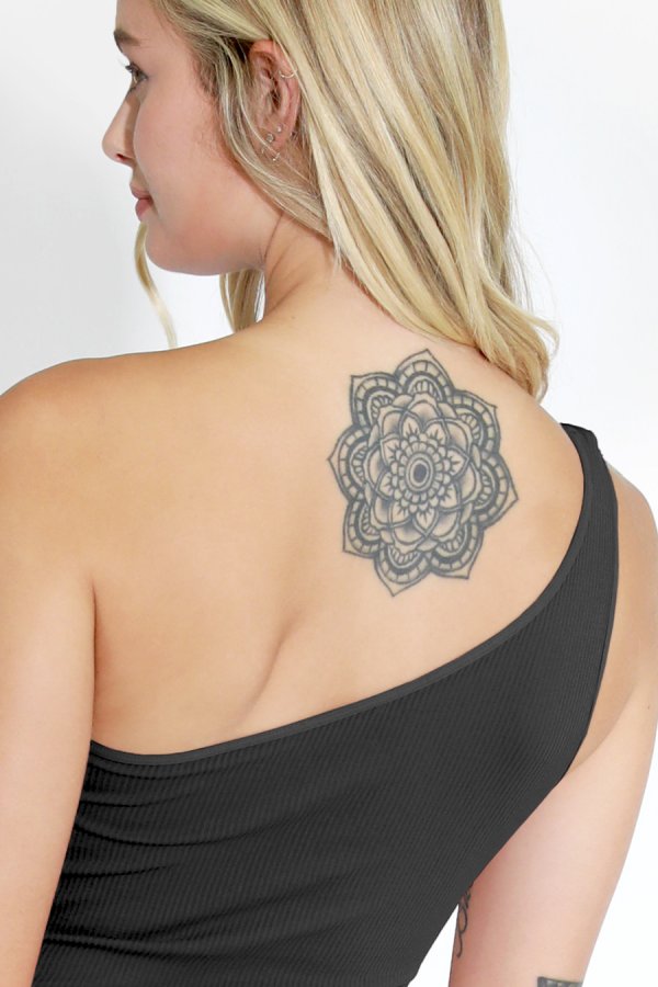 Nikibiki Ribbed One Shoulder Bodysuit