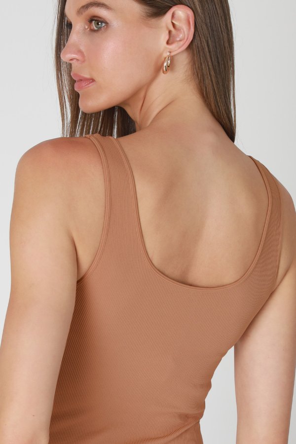 Nikibiki Ribbed Reversible Tank Top