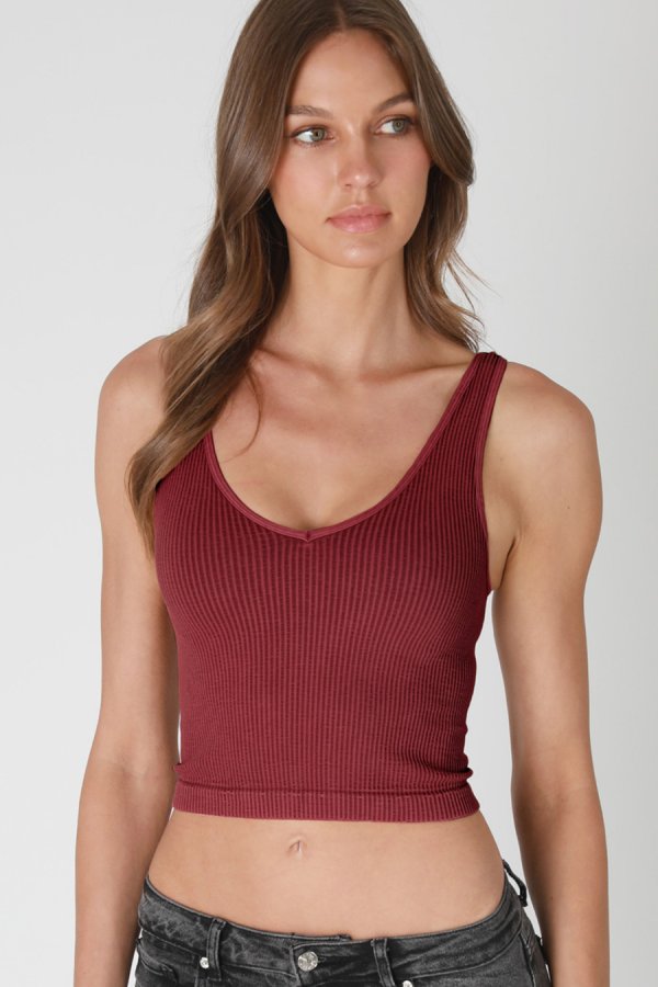 nikibiki Vintage Reversible Crop Top