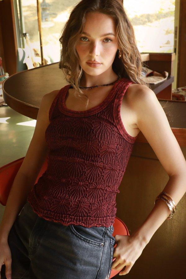 nikibiki Vintage Reversible Lace Top