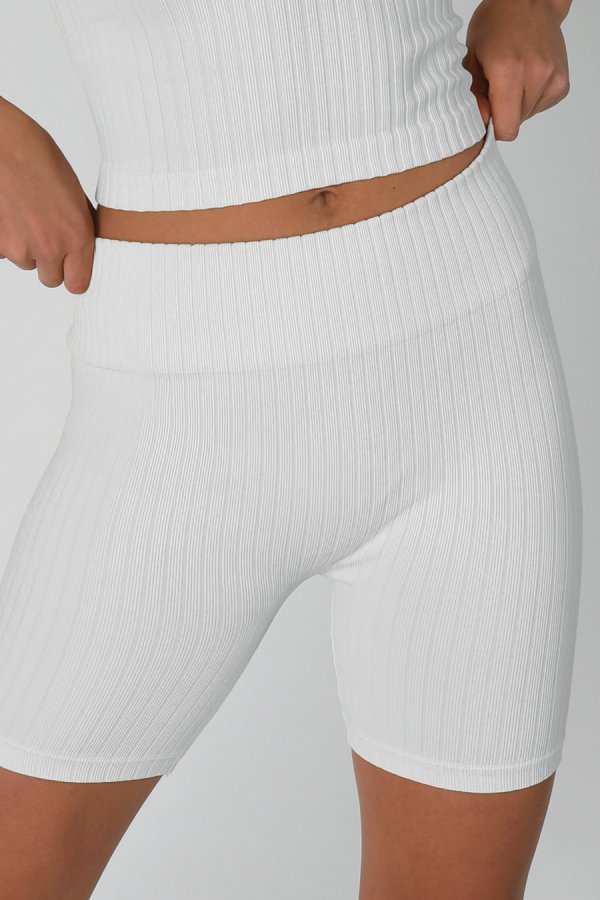 Nikibiki Wide Ribbed Biker Short