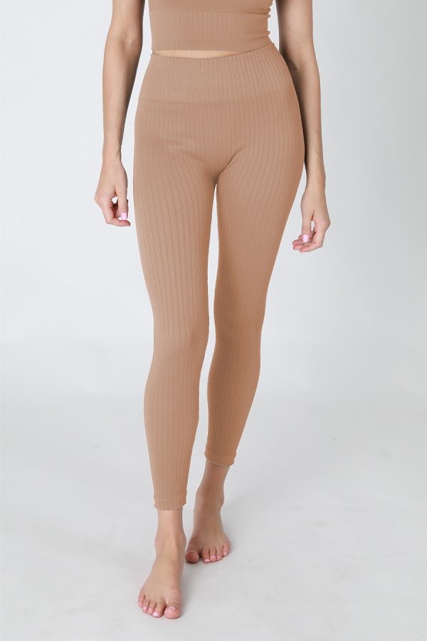 nikibiki Wide Ribbed Leggings