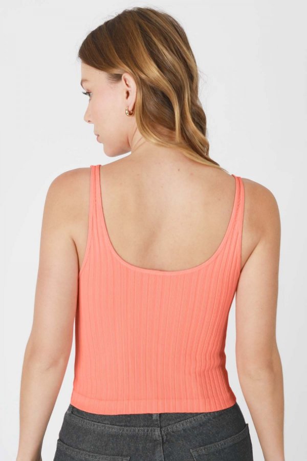 Nikibiki Wide Ribbed Tank Top