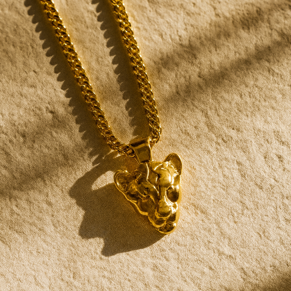 Nikita By Niki I AM COURAGEOUS - LIONESS PENDANT NECKLACE - 18k GOLD PLATED