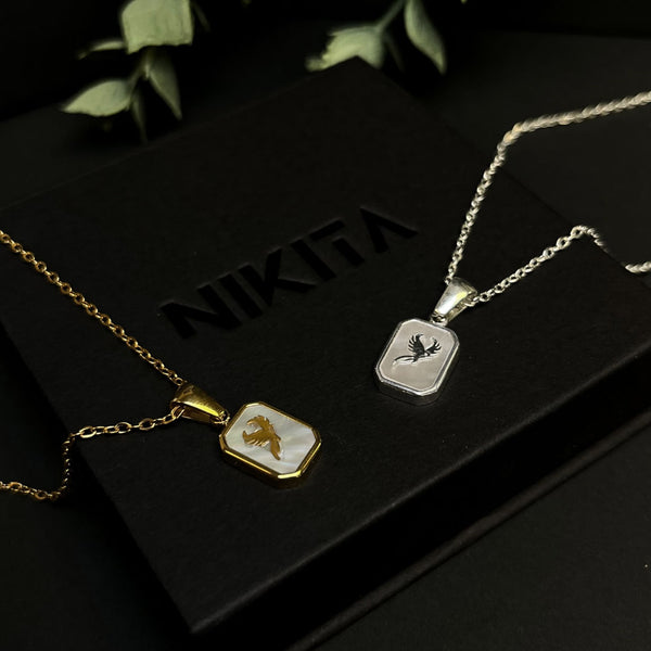 Nikita By Niki I AM REBORN - PHOENIX PENDANT NECKLACE - 18K GOLD PLATED