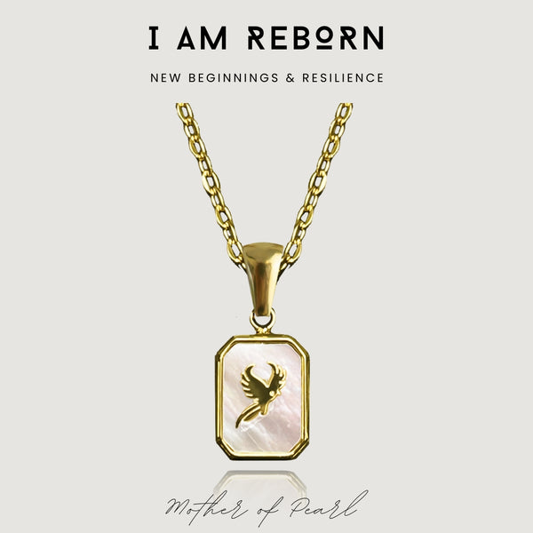 nikita by niki I AM REBORN - PHOENIX PENDANT NECKLACE - 18K GOLD PLATED