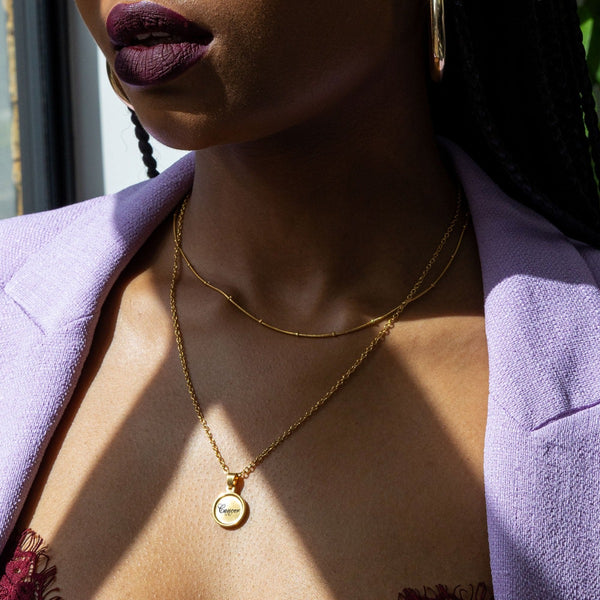 Nikita By Niki I AM SPIRITUAL - STAR SIGN PENDANT NECKLACE - 18K GOLD PLATED