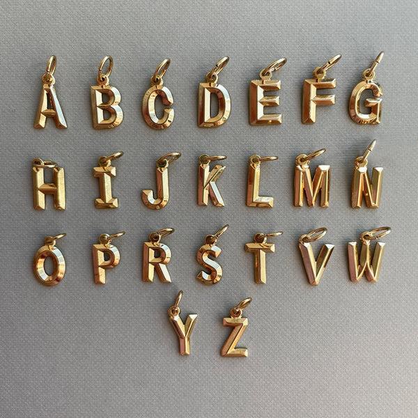 Nikita By Niki I AM UNIQUE - INITIAL PENDANT NECKLACE - 18K GOLD PLATED