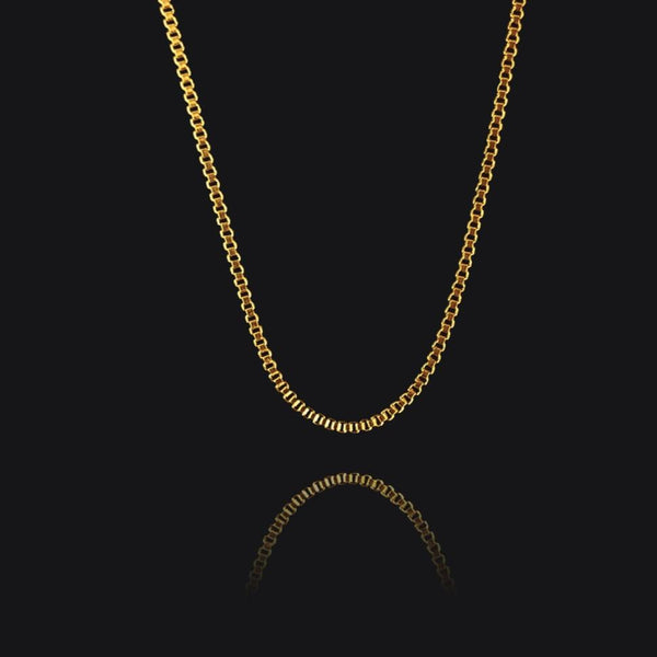 nikita by niki Box Chain Necklace - Gold