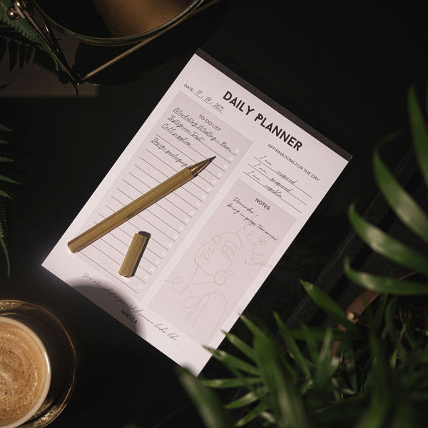 Nikita By Niki Daily Planner Desk Pad