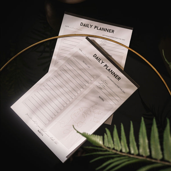 Nikita By Niki Daily Planner Desk Pad