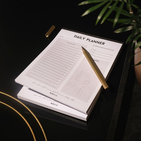Nikita By Niki Daily Planner Desk Pad