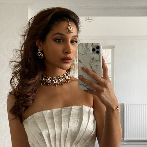 Nikita By Niki LEILANI Choker & Earrings Set