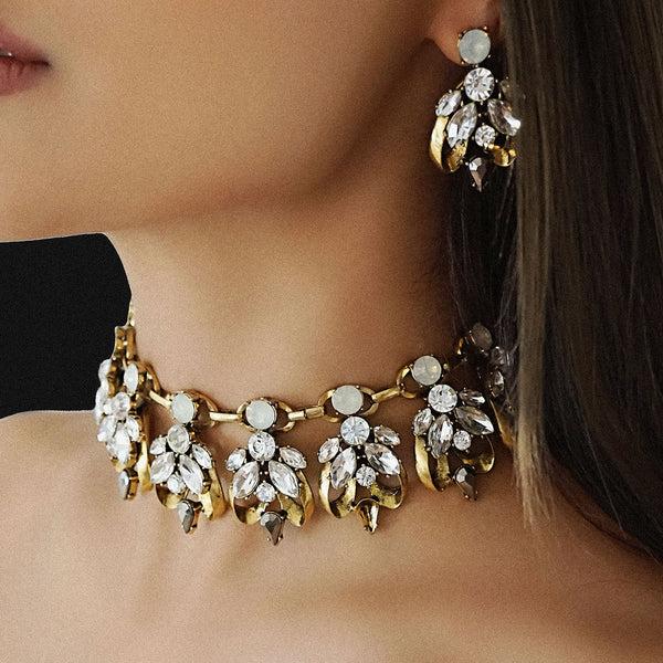 nikita by niki LEILANI Choker & Earrings Set
